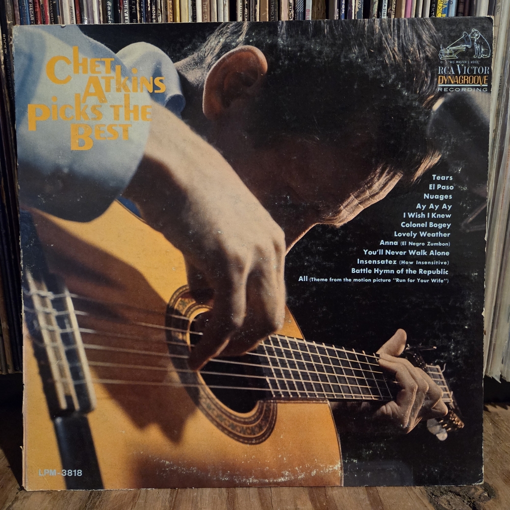 Chet Atkins 'Picks the Best' Vinyl vintage